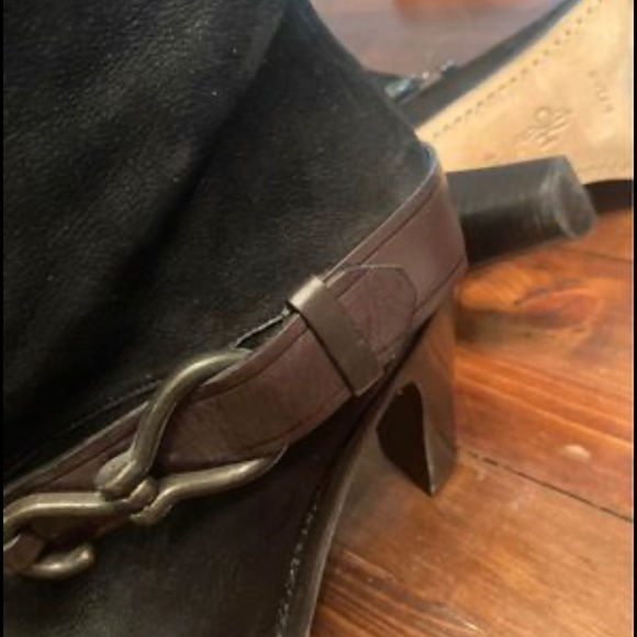 Cole Haan black suede boots - Picture 2 of 4